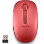 NGS Fog Dual Ratón Ergonómico Inalámbrico Rojo